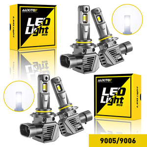AUXITO 9005 9006 Combo LED ไฟหน้าหลอดไฟต่ําสูง 200W 6500K สีขาวสุด - Product Image 3
