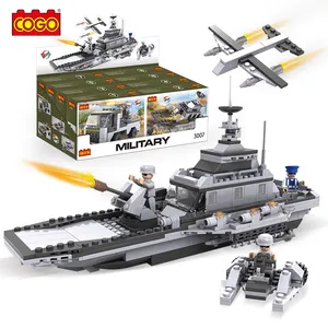 COGO 8 In 1 Military Block Kids Plastic Assembly Brick Educational Building Blocks Set