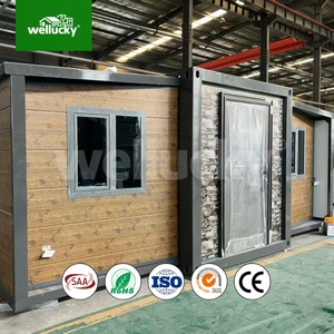 <span class=keywords><strong>Maison</strong></span> préfabriquée <span class=keywords><strong>en</strong></span> conteneur extensible de 20 pieds, haute qualité, <span class=keywords><strong>en</strong></span> promotion, pour habitation mobile, avec inspection et nettoyage des installations eau et électricité - Product Image 1