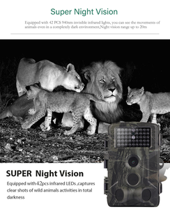 HC802A Wildkamera 50MP 4K Video Fotofalle Outdoor Infrarot Jagd Nachtsicht Bewegungserkennung für die Jagd - Product Image 6