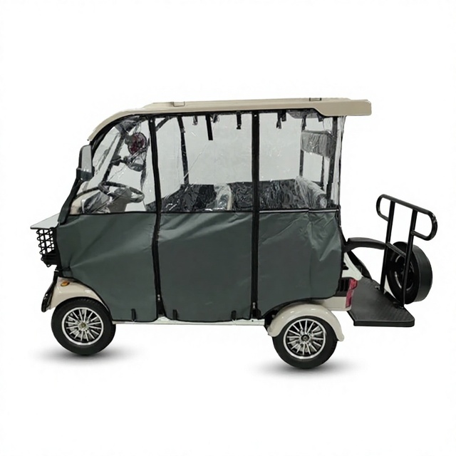 HLD OEM Electric Four Wheel Vehicle 40km Range 6 Person Passenger Capacity Mini Electric Quadricycle with 800W Motor