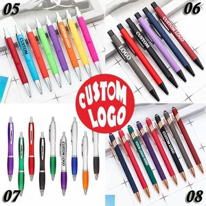 Có Thể Thu Vào Bút Bi Với Stylus Tip Mềm Cao Su Màn Hình Cảm Ứng Phong Cách Mực Bút Biểu Tượng Tùy Chỉnh Bút Bi - Product Image 3