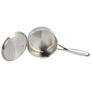 ชุดกระทะสแตนเลส2ชิ้นชุดกระทะซอสเยอรมันเทคโนโลยีกระทะ - Product Image 4