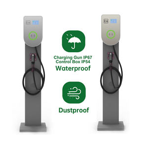 TUV CE chứng nhận 22Kw wallbox loại 2 EV Trạm Sạc nhanh với điều khiển ứng dụng & 2 cổng USB giao diện CCS 220V-400V đầu vào - Product Image 2