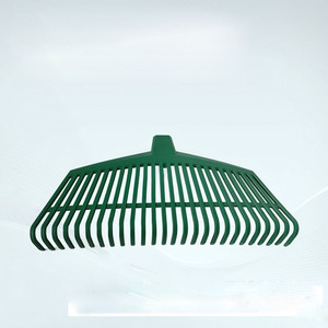 Râteau à feuilles en PP à 26 dents avec manche en bois <span class=keywords><strong>pour</strong></span> pelouse, jardin, parterres de <span class=keywords><strong>fleurs</strong></span> et feuilles de toit - Product Image 3