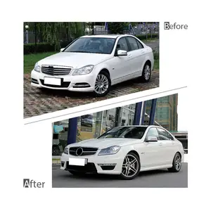 GBT - Fast Shipping auto body kitss for mercedes benz c-class w204 body kits c class amg body kits