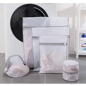 Safety And Recyclable Laundry Bag For Delicate Pieces 2/3/5 Piece Set Laundry Bag Mesh For Home