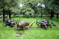 Décoration de parc zoologique : Centipèdes animatroniques réalistes de grande taille – Vente directe usine