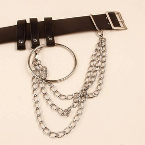 <span class=keywords><strong>Ceinture</strong></span> punk à anneaux, rivets métalliques dorés, chaîne de taille, accessoires pour femmes, <span class=keywords><strong>ceinture</strong></span> en cuir personnalisée, <span class=keywords><strong>ceinture</strong></span> enveloppante en forme de O - Product Image 6