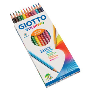 GIOTTO - GIOTTO STILNOVO CON 12 CRAYONI COLORATI - Product Image 1