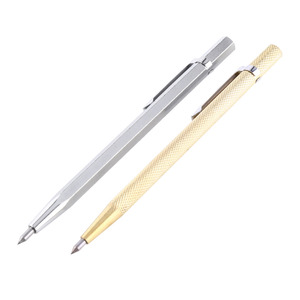 Steel Metal Needle Line Sports Multi-Functional <b>Pen</b> for Outdoor Tool and Ceramic Tile Marking Blue/Black Ink - Product Image 1