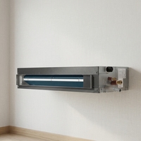 Climatiseur central VRF Inverter MITSUBISHI HEAVY-Haier pour toiture, unités intérieures avec pompe à eau, réfrigérant R-410A