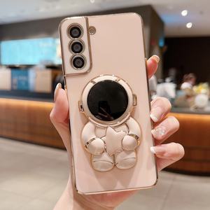 สำหรับเคสโทรศัพท์มือถือที่ชุบด้วยไฟฟ้าใหม่ที่กำลังมา S21ซัมซุง S22 S20พลัสเคสโทรศัพท์มือถือ TPU สไตล์แฟชั่นกันกระแทก C - Product Image 5