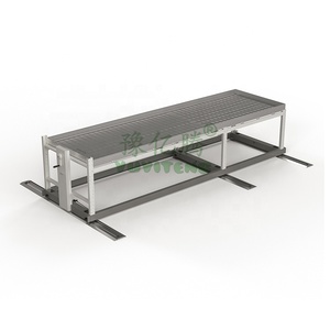 Nhà Kính Hoàn Chỉnh LED Hydroponic Mobile Vertical Grow Rack Hệ Thống Với Fan Box - Product Image 2