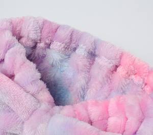 Nouvelle bande de cheveux de lavage de visage arc-en-ciel bandeau en éponge bandeau large bande - Product Image 3