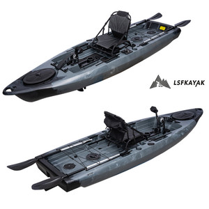 Kayak LSF Bigfish 108, 3,28 mètres, canoë de pêche pour une seule personne, matériau du coque en HDPE, capacité 1 personne, matériau du coque en HDPE - Product Image 6