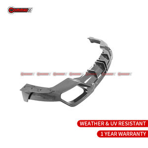 Kit carrosserie de haute qualité en fibre de carbone sèche, style Commas, pour Porsche Panamera 971 : Lame avant, Lame arrière, Jupes latérales - Product Image 3