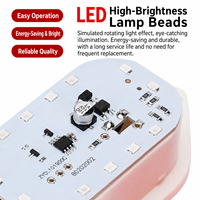 Luz de Advertencia LED Estroboscópica Industrial para Equipos de Automatización, Construcción y Seguridad Vial