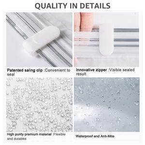 Nouveau sac <span class=keywords><strong>sous</strong></span> <span class=keywords><strong>vide</strong></span> anti-moisissure couverture plate économiseur d'espace sacs de rangement scellés <span class=keywords><strong>sous</strong></span> <span class=keywords><strong>vide</strong></span> de qualité supérieure <span class=keywords><strong>pour</strong></span> le stockage des vêtements et des couettes - Product Image 3