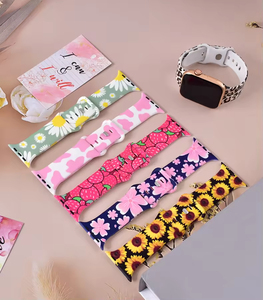 Correa Deportiva de Silicona Transpirable Compatible con Mujeres <span class=keywords><strong>y</strong></span> Hombres, Correa de Repuesto Suave e Impermeable para Relojes Serie 9 <span class=keywords><strong>8</strong></span> <span class=keywords><strong>7</strong></span> 6 - Product Image 4