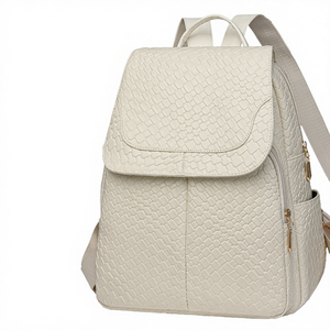 Sac à dos de voyage pliable pour femme, grande capacité, en polyester, avec fermeture éclair, idéal pour les loisirs et les voyages d'été, collection Printemps - Product Image 3