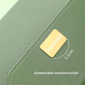 Ensemble de bloc-notes d'affaires en cuir PU A5, boîte cadeau avec logo personnalisé imprimé, carnet en papier recyclé avec stylo pour un bureau respectueux de l'environnement - Product Image 4