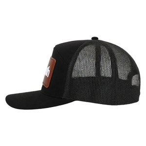Casquette de camionneur personnalisée en gros, à cinq panneaux, dos en maille, réglable, chapeau de sport, fabricant de couvre-chefs promotionnels OEM ODM - Product Image 2