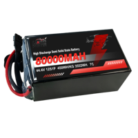 Твердотельный LiPo аккумулятор 450 Втч/кг, 44.4В, 12S, 80Ач, 80000мАч для октокоптеров, БПЛА, VTOL, гексакоптеров, тяжелых грузовых и сельскохозяйственных дронов