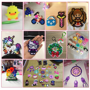 Cuentas Fusibles Ecológicas de 5mm, 57 Colores Surtidos, Cuentas de Plástico para Planchar a Granel, para Regalos de Navidad, Arte Pixelado DIY, Directo de Fábrica - Product Image 6