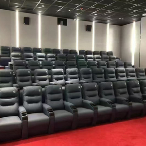 Fabricante produce asientos modernos para cine con portavasos, sofás de cine, muebles de cuero para teatro, asientos para salas de conciertos. - Product Image 3