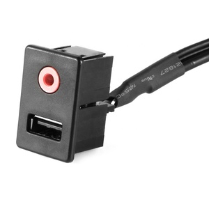 USB AUX 3.5mm <span class=keywords><strong>1</strong></span>/<span class=keywords><strong>8</strong></span> xe Dash âm thanh mở rộng cáp nhanh 3A sạc nguyên chất vật liệu đồng 12 tháng bảo hành - Product Image 2