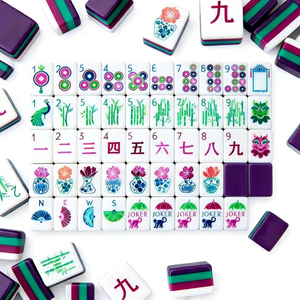 Tuiles de Mahjong et <span class=keywords><strong>Domino</strong></span> Américaines Modernes de Luxe <span class=keywords><strong>à</strong></span> 4 Couches, Motif Léopard, en Polyester Acrylique Écologique, Multi-Thèmes, Taille Personnalisée - Product Image 3