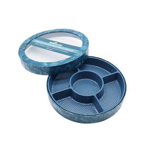 Vòng sang trọng sô cô la Hộp bao bì với cửa sổ tự chế sô cô la bao phủ trái cây đóng gói Hộp khay nhựa hộp kẹo ngọt - Product Image 3