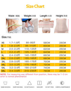 Faja Reductora Colombiana de Talla Grande 6XL con Etiqueta Privada, Moldeadora de Cuerpo, Sexy, con 4 Varillas de Acero, Corsé Entrenador de Cintura para Mujer - Product Image 6