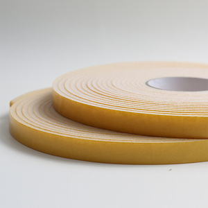 China Factory Waterproof 10mm Thick <strong>Open</strong> <strong>Cell</strong> Self Adhesive Single Sided PU Precompressed Rubber Weatherseal <strong>Foam</strong> Sponge Tape - Product Image 6