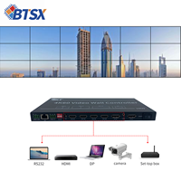 4x1 Ultra hoch auflösender rotierender Multiscreen-Erweiterungs video wand controller Anzeige signal prozessor Video-Spleiß gerät