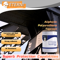 ETERNI Factory Direct Revêtement Liquide Avancé pour la Protection des Équipements et des Bateaux, Peinture de Finition Polyuréthane Aliphatique Applicable au Pinceau