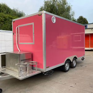 Camion Fast Food commerciale completamente attrezzato per hot dog Chips gelato <span class=keywords><strong>Mobile</strong></span> succhi Bar Catering rimorchio con snack di caramelle - Product Image 1