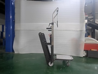Chariot d'escalade électrique pliable robuste sur chenilles, capacité 400 kg
