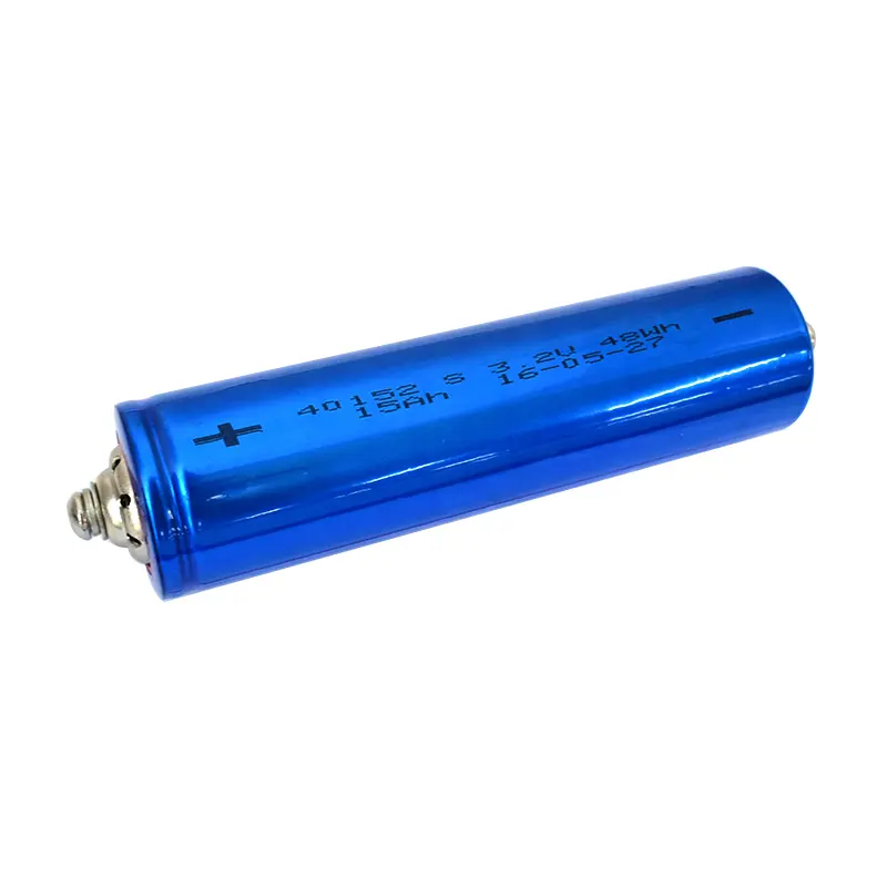 GEB long cycle life 40152 3.2v 15Ah lifepo4 cylindrical rechargeable 3.2v lifepo4 battery cell for Solar system