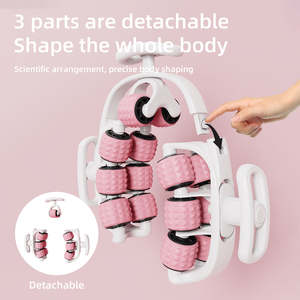 GORDON OEM Masajeador de drenaje linfático Masajeador de piernas Manual Desmontable TPR Rodillo de masaje de pantorrilla Muestra gratis Rodillo anticelulítico - Product Image 3