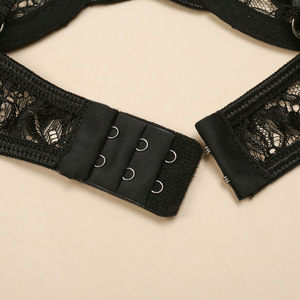 女性用セクシー透明レースブラセット薄手魅力的なランジェリー - Product Image 2