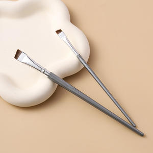 Nouveau <span class=keywords><strong>pinceau</strong></span> <span class=keywords><strong>Eyeliner</strong></span> à lame biseautée avec faucille oeil plat détail du visage ver à soie sommeil <span class=keywords><strong>pinceau</strong></span> de maquillage poignée confortable outils de beauté - Product Image 6