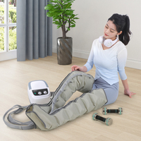 Appareil de thérapie par compression d'air sans fil pour le sport, système de bottes de récupération, masseur de jambes, 12 modes, pression de 3 à 30 KPA pour la circulation sanguine
