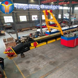 Draga de Sucção Cortadora de 16 Polegadas Equipada com Potentes Bombas de Dragagem Capazes de Dragar Profundidades Variando de 0 a 15 Metros - Product Image 1