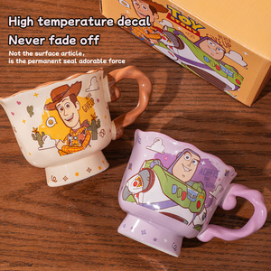 Vaso Infantil de Cerámica de 350 ml de <span class=keywords><strong>Disney</strong></span> Toy Story, Taza Linda con Asa y Caja de Regalo para Regalos y Uso Doméstico - Product Image 4