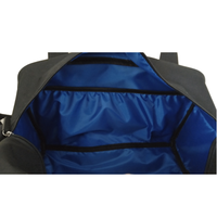 Sac de voyage en polyester unisexe fourre-tout de sport avec fermeture à glissière, logo personnalisé, motif lettre, pour la salle de sport, le week-end