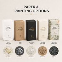 Fabricant d'emballages de luxe pour soins personnels, boîtes pliantes en carton mat personnalisées avec logo pour les marques de soins de la peau haut de gamme