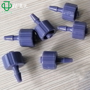 Connecteurs mâles Luer en plastique nylon de haute qualité, filetage intérieur bleu et violet, accessoires adhésifs, approvisionnement direct, burettes premium - Product Image 3