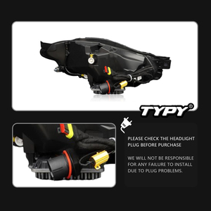 Feux avant TYPY pour Jaguar XJL 2012-2019, nouveaux feux de jour à LED de style lentille et clignotants séquentiels. - Product Image 4
